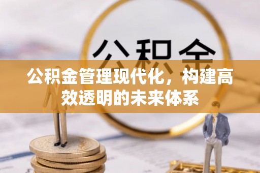 东胜公积金管理现代化，构建高效透明的未来体系